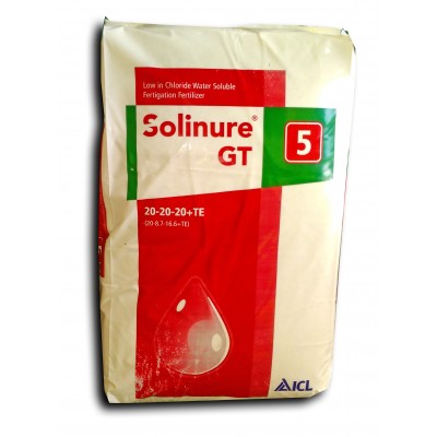 Λίπασμα Solinure GT 5 20-20-20+TE 25kgr