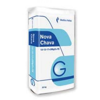 Κοκκώδες Λίπασμα Nova Chava 12-12-17+2MgO+TE SOP 40kgr